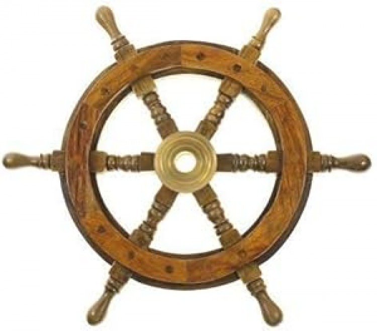 ship steering wheel