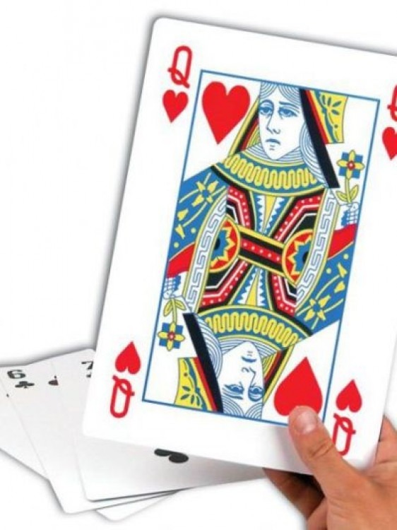 Oversized Playing Cards 2' by 3'