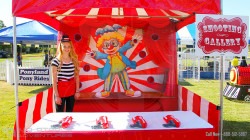 clown shooting gallery1 1678738684 Clown Shooting Gallery with carnival tent package.
