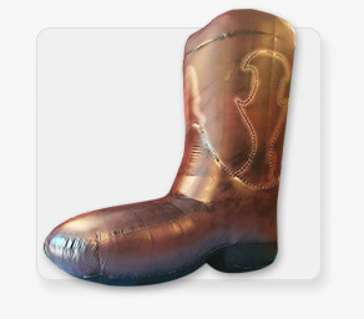Cowboy Boot Inflatable