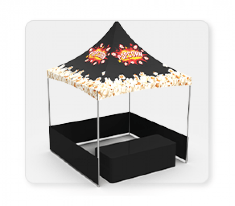 Popcorn Tent Package