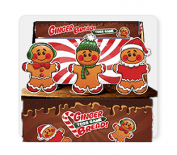 Gingerbread Toss  Premium Wood Games