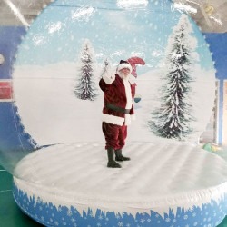 st louis inflatables rentals Santa SnowGlobe 1726763611 Giant Snow Globe