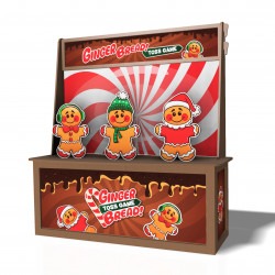 2 1732087611 Gingerbread Toss Premium Wood Games 6'L X 3'W X 8'H