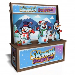 3 1732089530 Snowman Bean Bag Toss Premium Wood Games