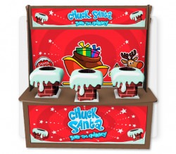 Chuck Santa  Premium Wood Games