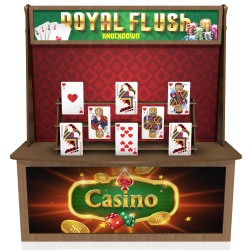 1 1736927583 Royal Flush Knockdown Premium Wood Games