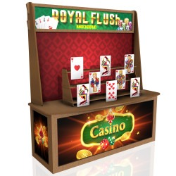 3 1736927585 Royal Flush Knockdown Premium Wood Games