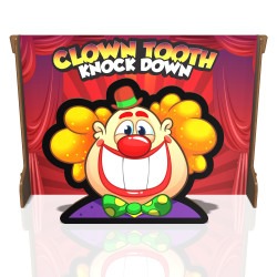 1 1738782551.jpg Clown Tooth Knockout with Carnival Tent Package 8' x 8'