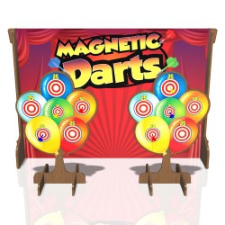 1 1738783505 Magnetic Darts with Carnival Tent Package 8' x 8'