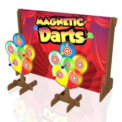 2 1738783507 Magnetic Darts with Carnival Tent Package 8' x 8'