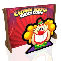 3 1738782553.jpg Clown Tooth Knockout with Carnival Tent Package 8' x 8'