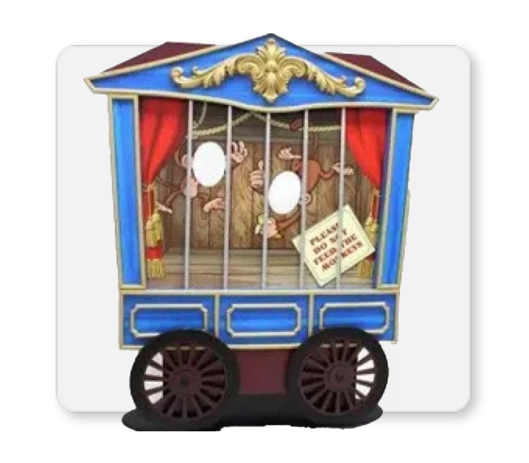 Circus Car Photo Stand-In