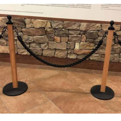 wood stanchions 8ft 2 1748035327 Wood Stanchions 8' sections