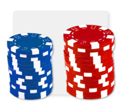 Single Poker Chips 12 by 12