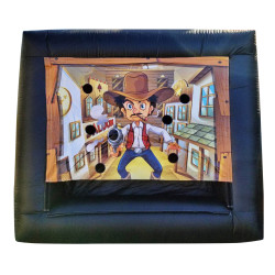 western shooting gallery 1 1751351522 Western Shooting Gallery with Carnival Tent Package 8' x 8'