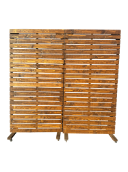 Wood Pallet Wall 8'x8'