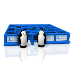 penguin maze 1 1754343547 Penguin Maze 40'x40'