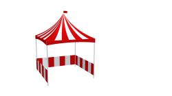 Carnival Booth for Premium Wood Games