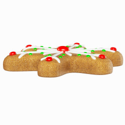 gingerbread cookie star 2 1760773096 Gingerbread Cookie Prop 3'by3' with stand
