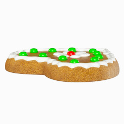 gingerbread heart 2 1760768615 Gingerbread Heart Cookie 3' by 3' with stand