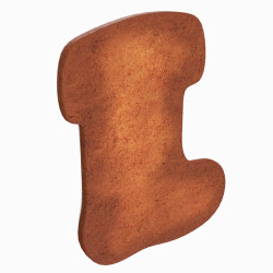 gingerbread sock 2 1760772659 Gingerbread Stock Cookie 3'by 3' with stand
