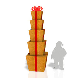 presents stack gingerbread 4 1761168160 Stable Packages Gingerbread 12'x4'