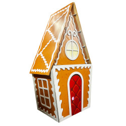 gingerbread cookie house 2 1762872083 Custom Gingerbread House Large 12' by 8'