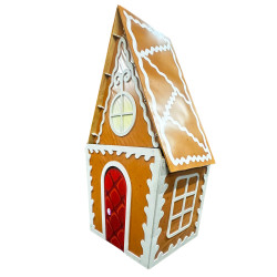 gingerbread cookie house 3 1762872083 Custom Gingerbread House Large 12' by 8'