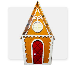 Custom Gingerbread House Large 12' by 8'
