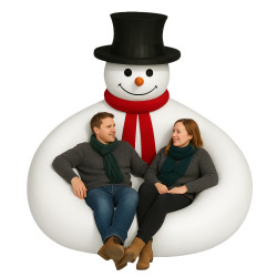 winter snowman lounge 3 1762872156 Snowman Lounger 10'x10'by 8'