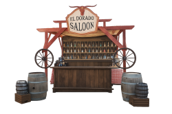 Western Bar Cover 10'x10'