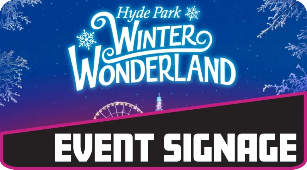 Event Signage Custom Services