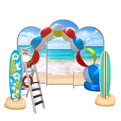 Let's Go Surfing! 8' by 12'