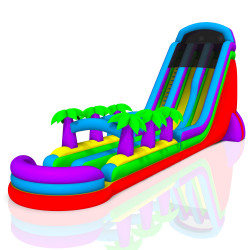 27ft Dual Lane Wacky Water Slide 5 1773783886 27’ waterslide with slip and slide 27’H x 35’L x22’W