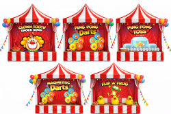 ChatGPT20Image20Mar20162020262006 02 2420AM 1773666501 Set of 5 standard carnival games with tent