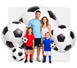 Inflatable Soccer Grouping