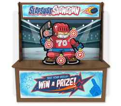 Slapshot Showdown 80″W x 84″H x 32″D
