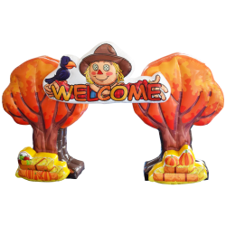 Fall Festival Arch Inflated 31' W X 20' H