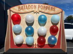 Balloon Poppers with Carnival Tent Package 8' x 8'