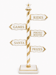 8' customizable winter sign