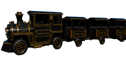trackless20train 1786481162 The Trackless Train fully staffed 40' L by 5'W