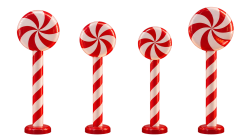 ChatGPT20Image20Sep2082020262002 55 0520PM 1788905186 Peppermint Lollipop Poles set of 4 - 12'H and 10'H