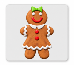 gingerbread girl 4' with stand