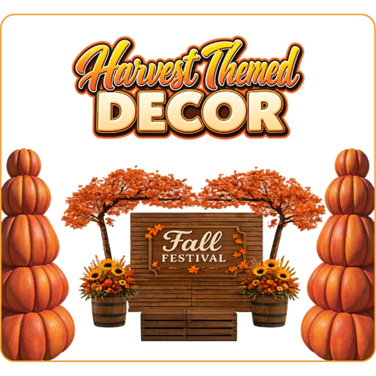 Harvest Themed Decor 1 Fall Festivals