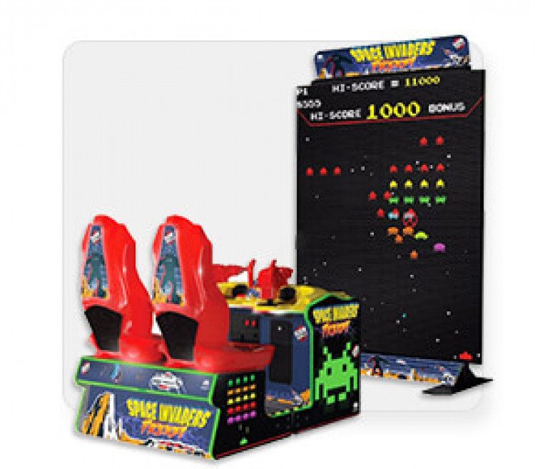 Giant Space Invaders Arcade rental from Custom Events for Sacramento and Bay Area events