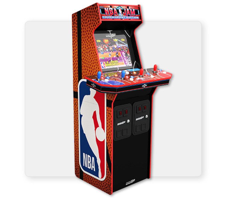 NBA Jam Arcade rental from Custom Events for Sacramento and Bay Area events