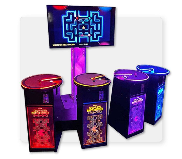 Pac-Man Battle Royale multiplayer arcade rental from Custom Events