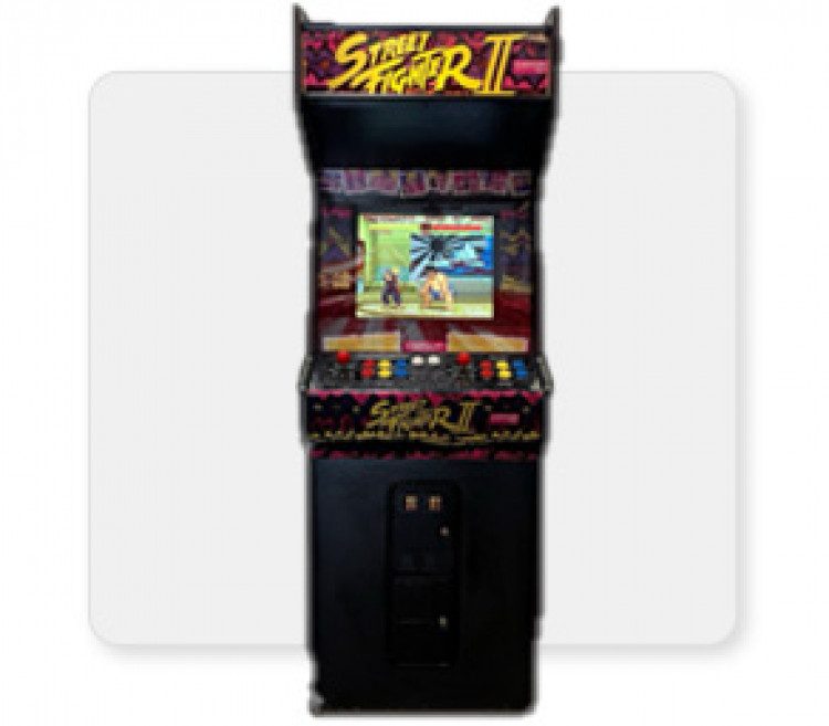 Street Fighter 2 Arcade rental from Custom Events for Sacramento and Bay Area events