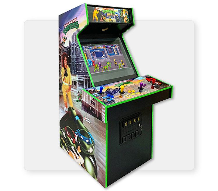 Teenage Mutant Ninja Turtles Arcade rental from Custom Events for Sacramento and Bay Area events